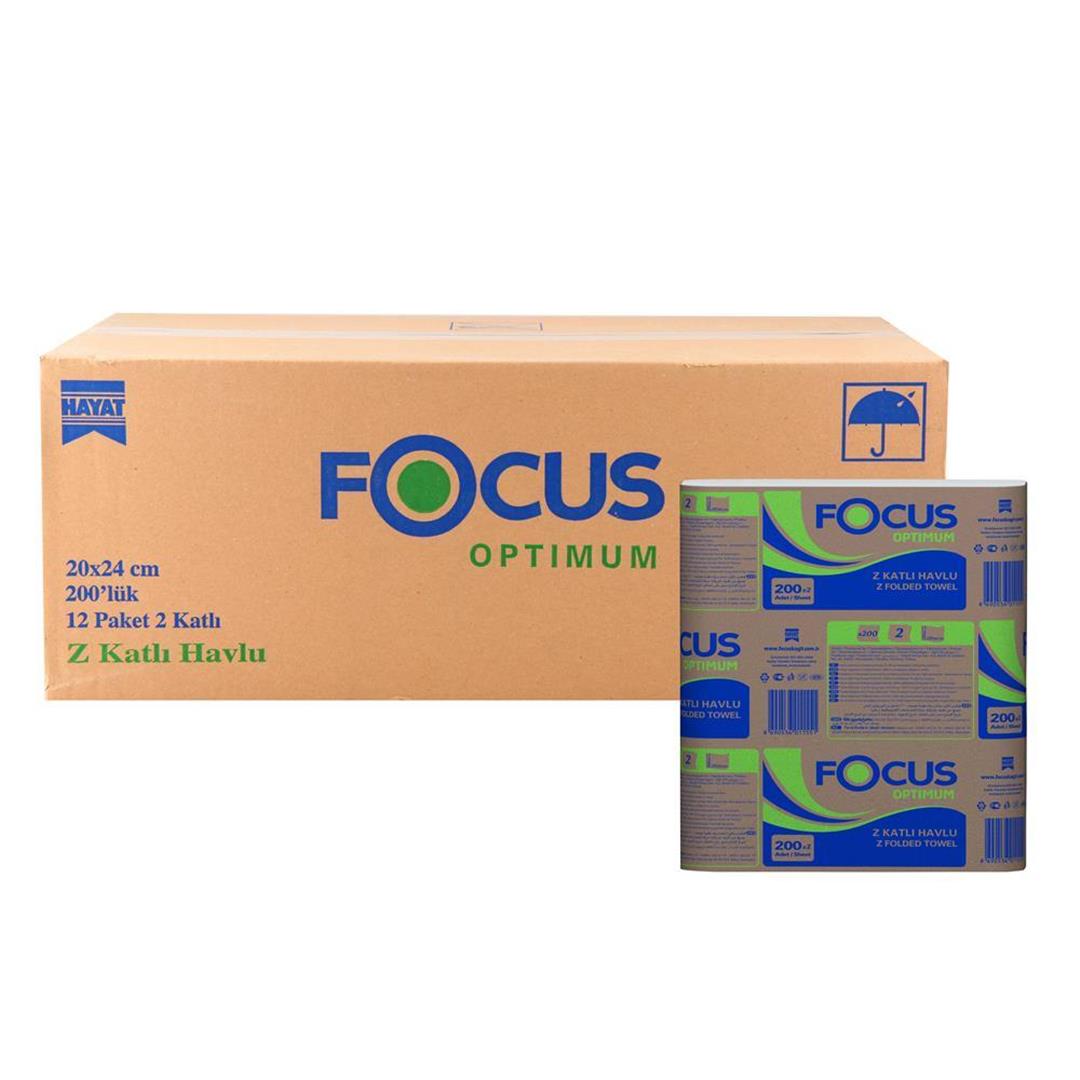 Focus Optimum Z Dispanser Kağıt Havlu  (200 Adet )