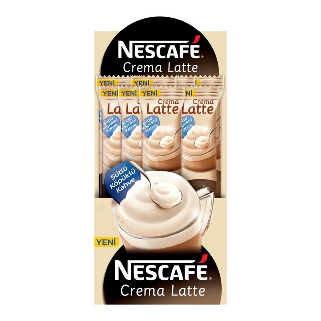 Nescafe Crema Latte Sütlü Köpüklü Kahve 24'lü Paket