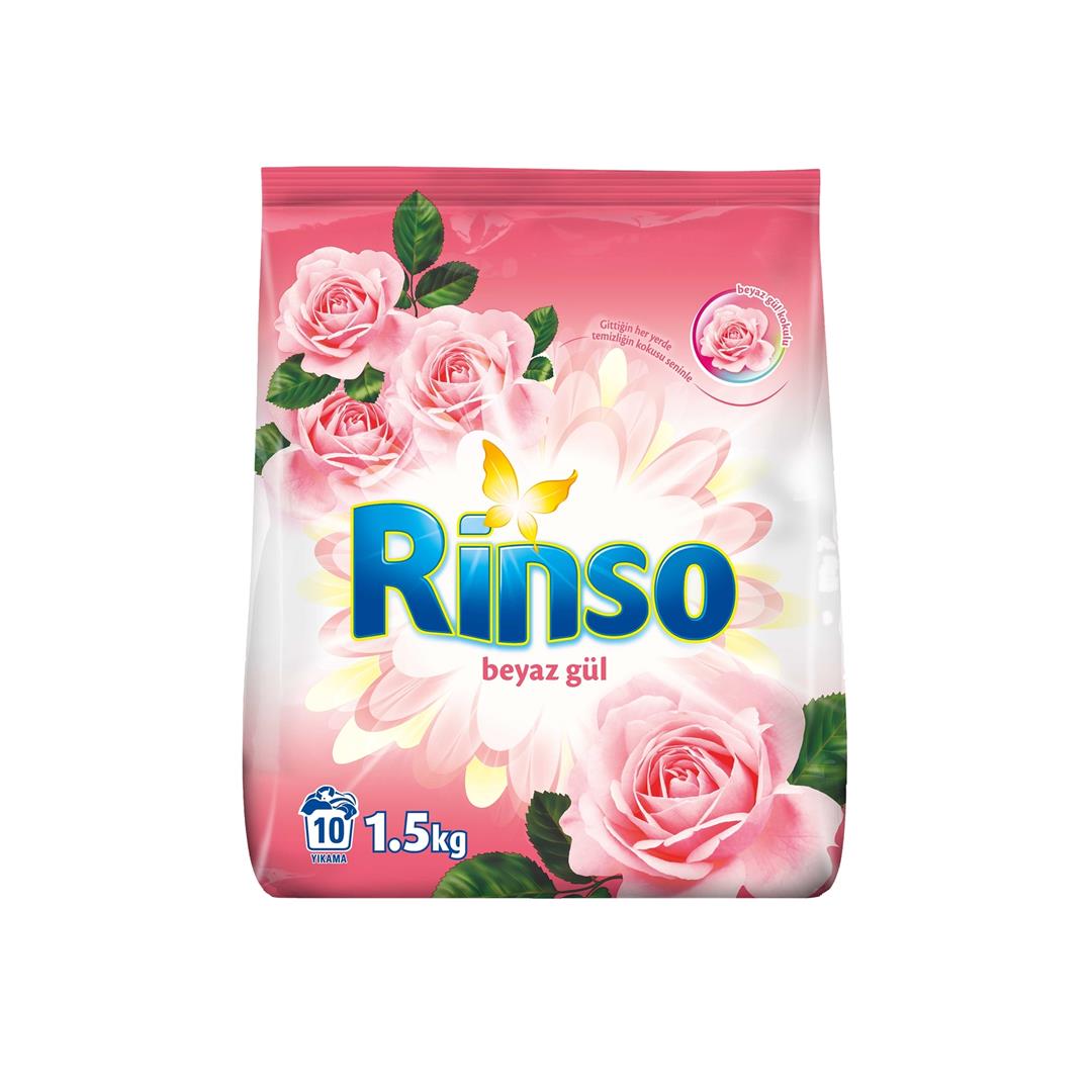 Rinso Toz Çamaşır Deterjani Beyaz Gul 1.5 Kg