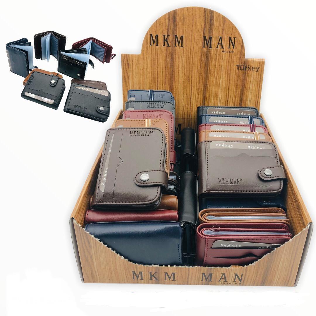 MAN Design Kartlıklı Cüzdan-1 30'Lu Box