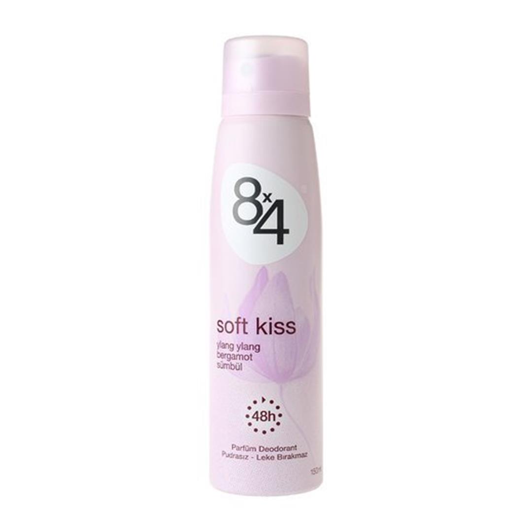 8x4 Kadın Deodorant Soft Kiss 150 Ml