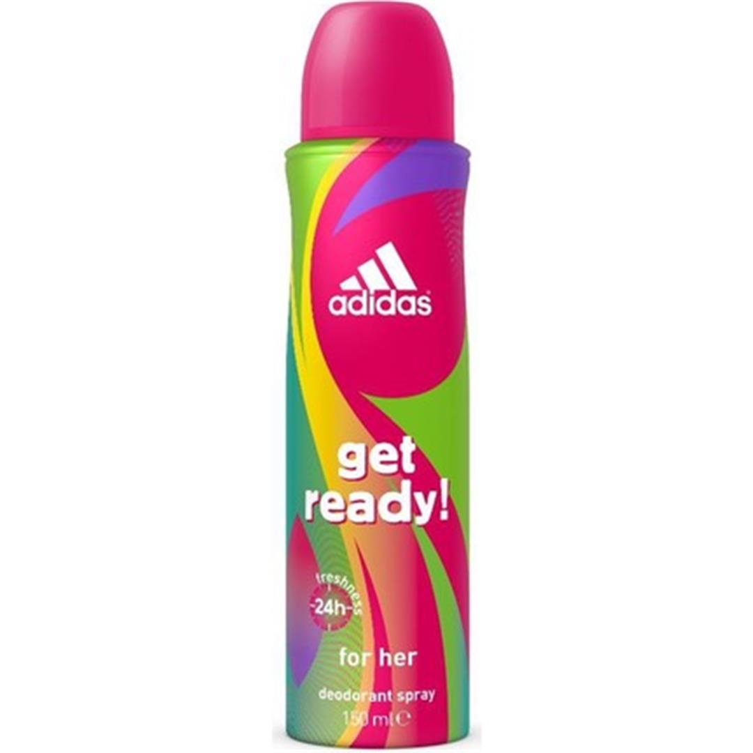 Adidas Kadın Deodorant Get Ready 150 Ml