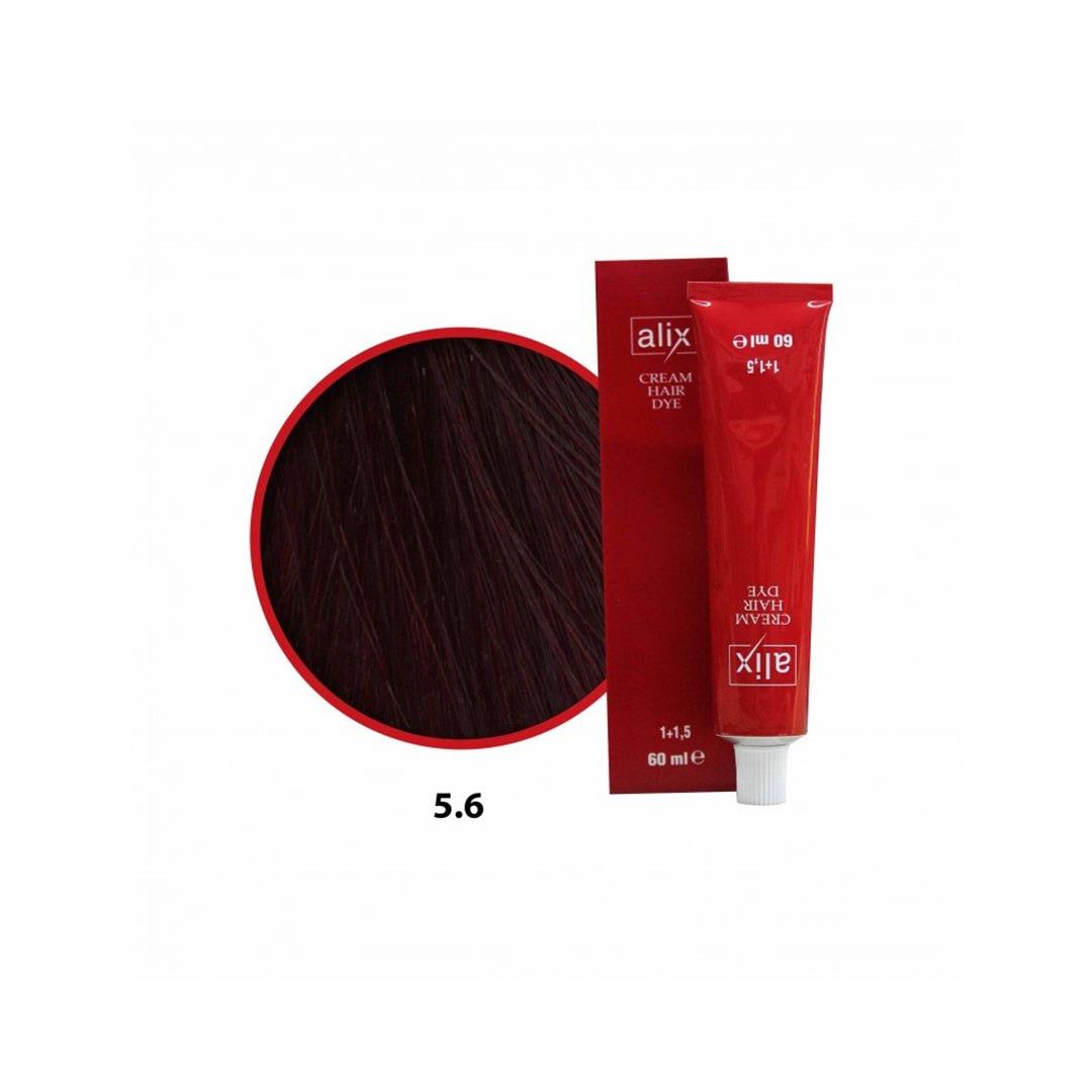 Alix Saç Boyası Tüp 5.6 Açık Kestane Kızıl 60 ML
