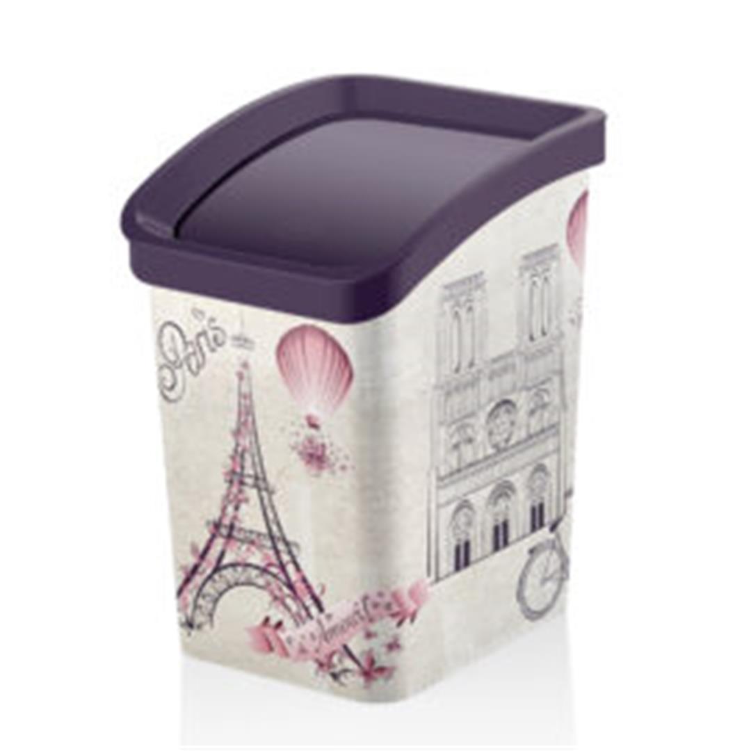 3 No Desenli Smart Klik Çöp Kovası 22 litre – Paris