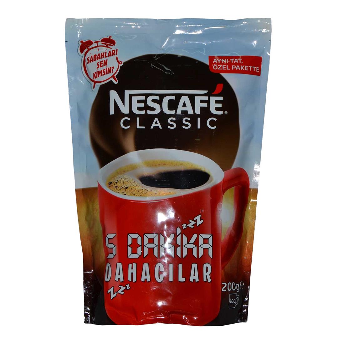 Nescafe Classic Çözünebilir Kahve 200 gr