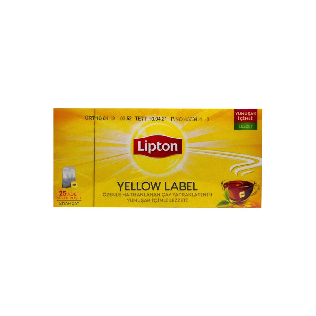 Lipton Yellow Label 25'li Bardak Poşet Çay 50 gr