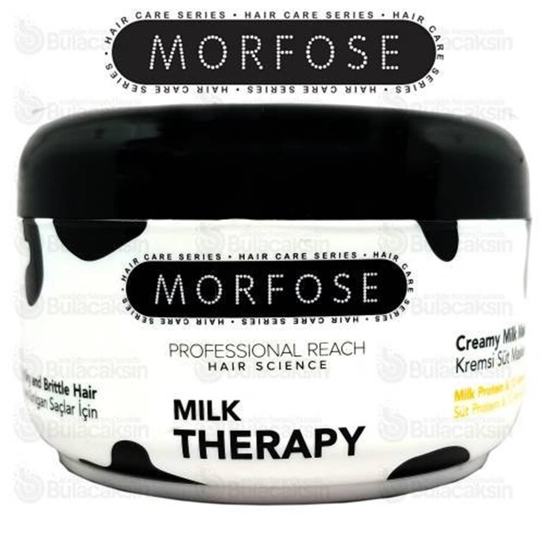 Morfose Milk Therapy Kremsi Süt Saç Maskesi