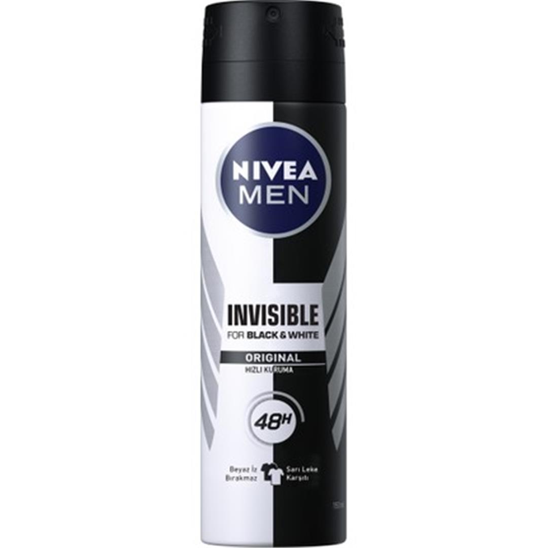 Nivea Black And White Erkek Deodorant 150 Ml