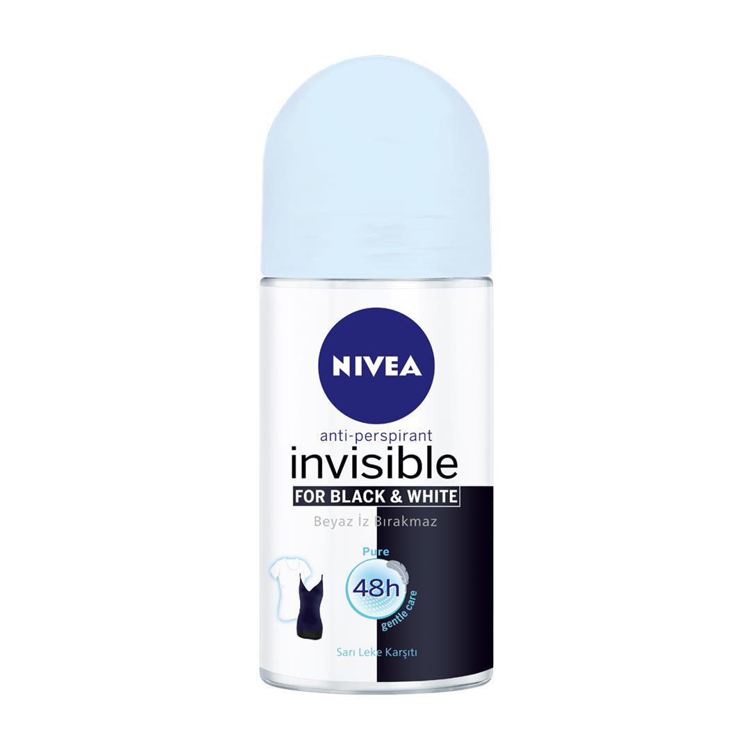 Nivea Invisible Black And White Power Kadın Roll On 40 Ml