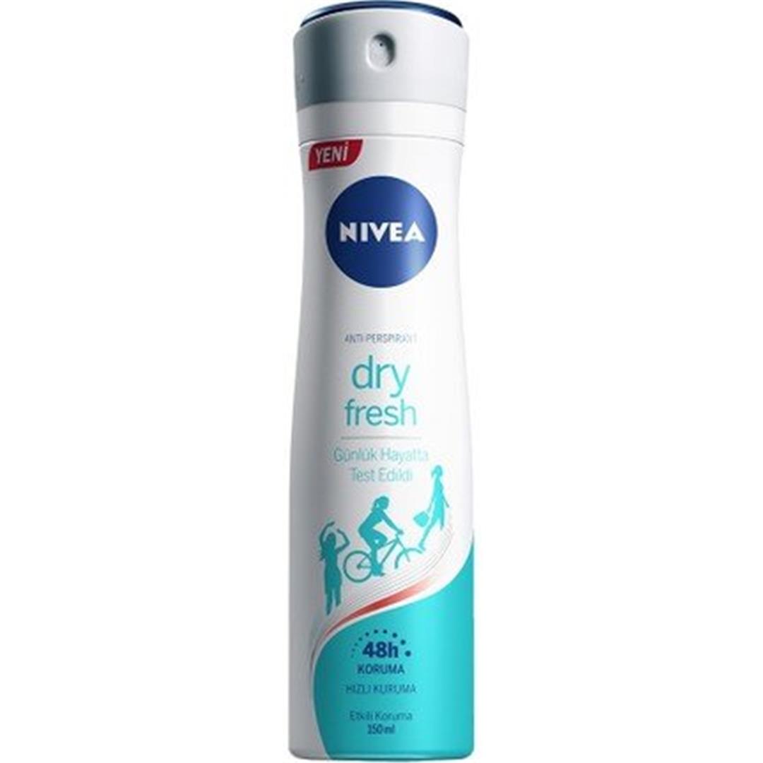 Nivea Dry Fresh Kadın Sprey Deodorant 150 Ml