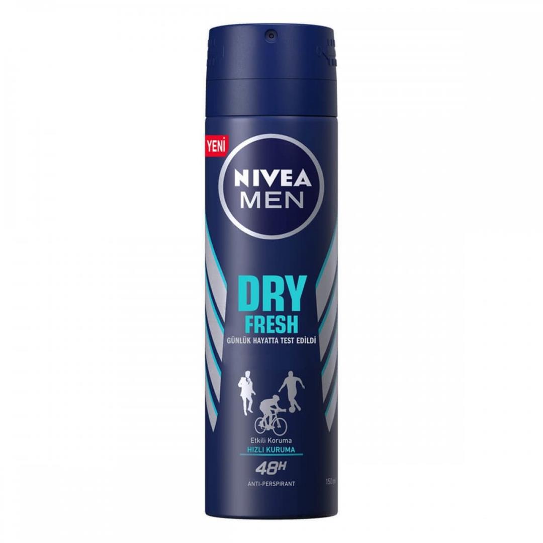 Nivea Men Dry Fresh Erkek Sprey Deodorant 150 ml