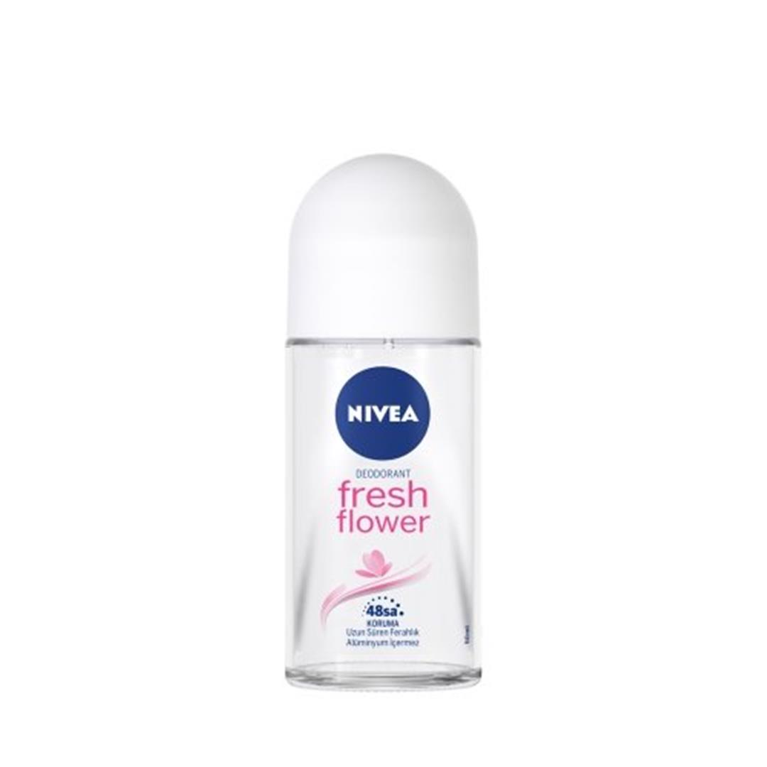 Nivea Deodorant Roll-On Fresh Flower Women 50 Ml