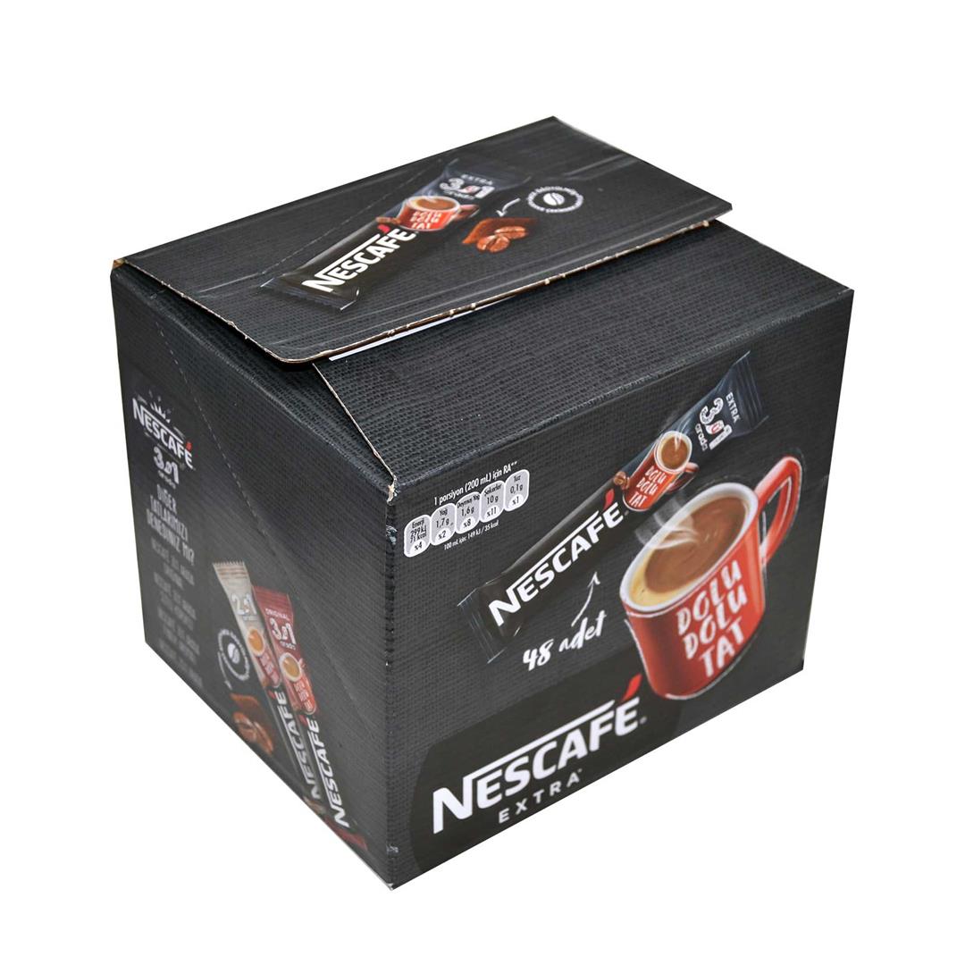  Nescafe Extra 3ü1 Arada Çözünebilir Kahve 16,5 gr X 48'li Paket