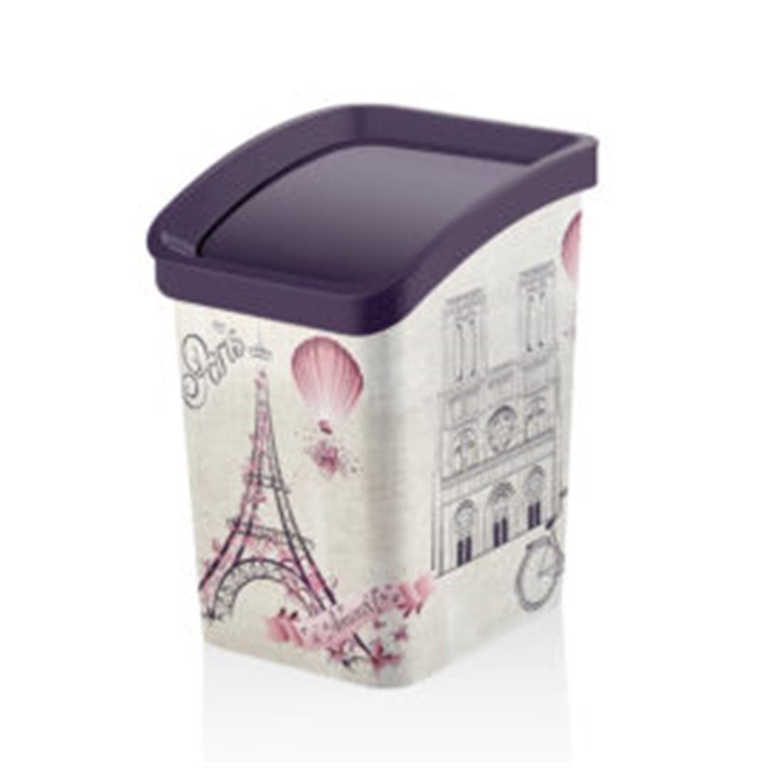 2 No Desenli Smart Klik Çöp Kovası 11,6 litre – Paris