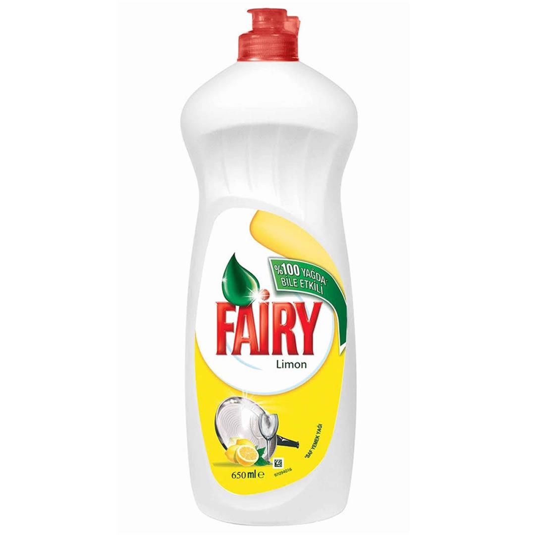 Fairy Hepsi Bir Arada Bulaşık Deterjanı Limon 650 ml