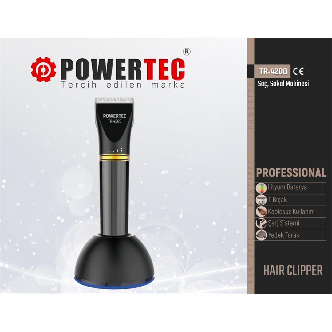 Powertec TR 4200 Saç Tıraş Makinesi