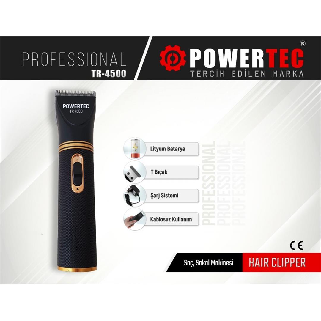 Powertec TR 4500 Saç Tıraş Makinesi