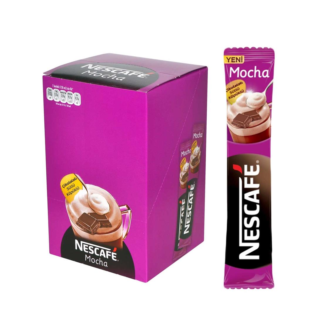 Nescafe Mocha Çikolatalı Sütlü Köpüklü  Kahve 24'lü Paket