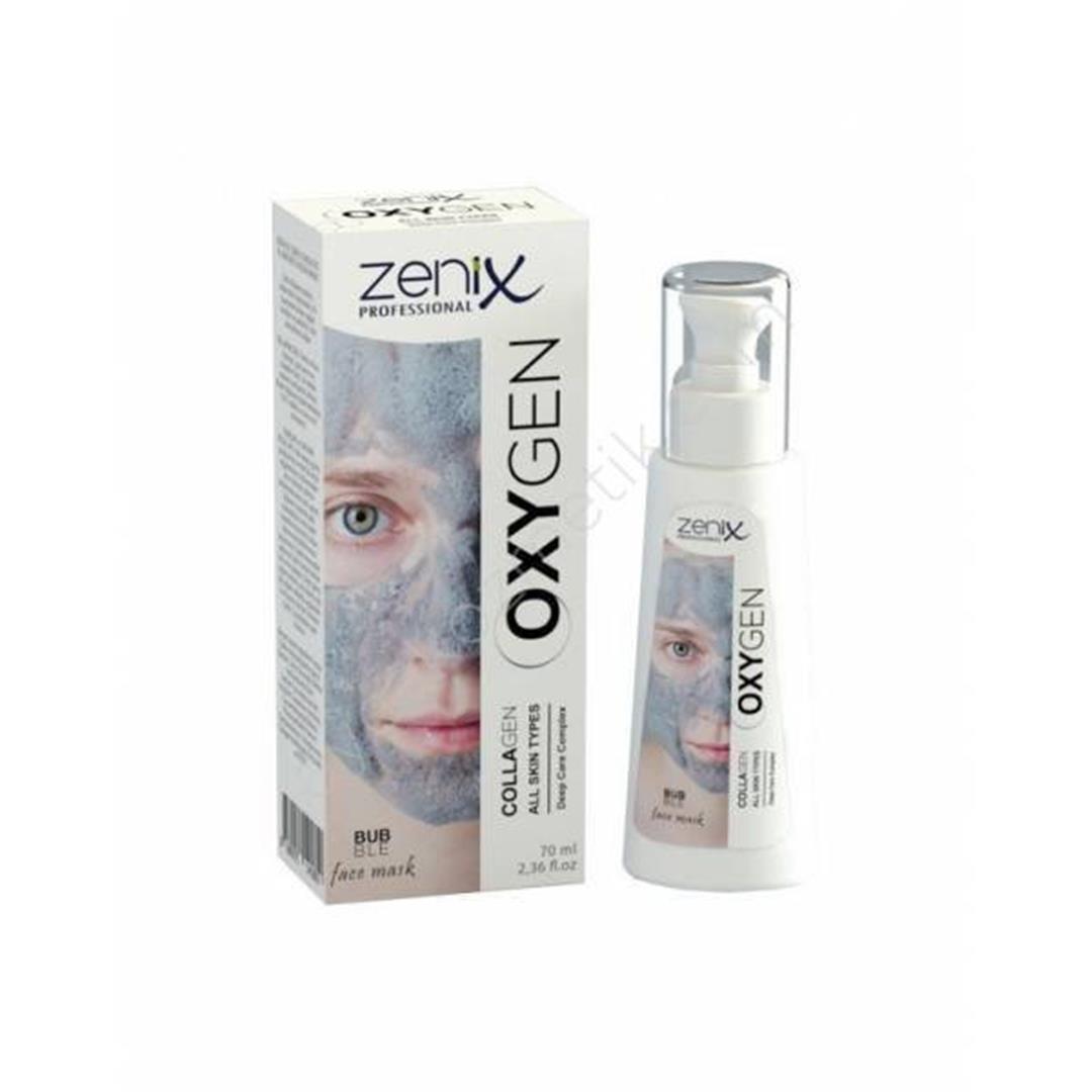 Zenix Oxygen Köpüren Yüz Maskesi Collagen 70 Ml