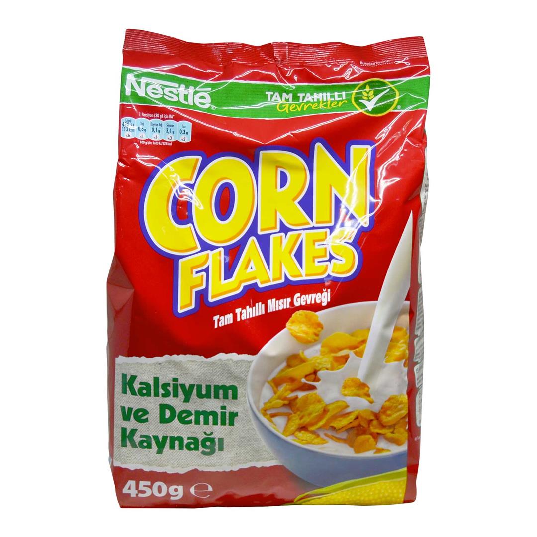 Nestle Corn Flakes Mısır Gevreği Tam Tahıllı 450 gr