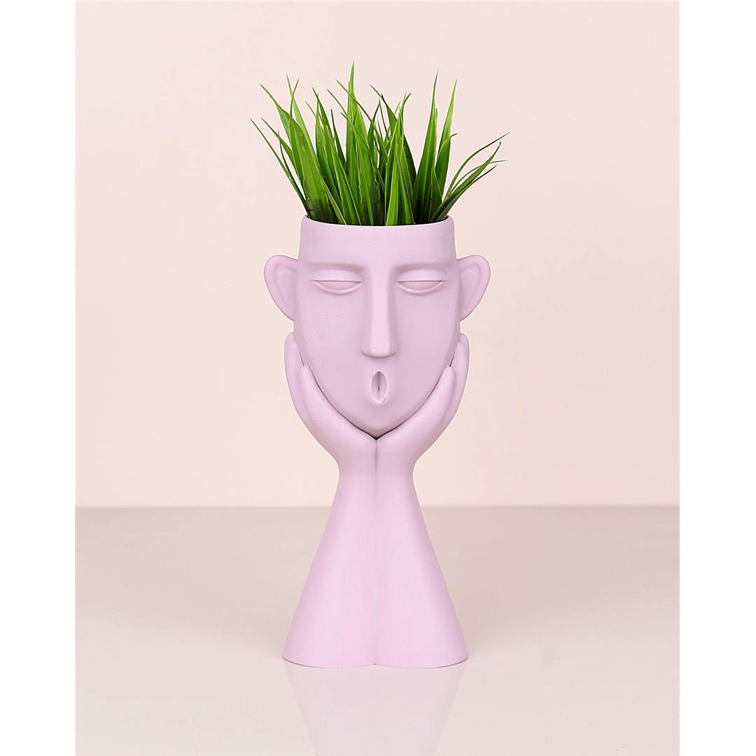 El İçi Adam Modeli Çiçek 26 cm 