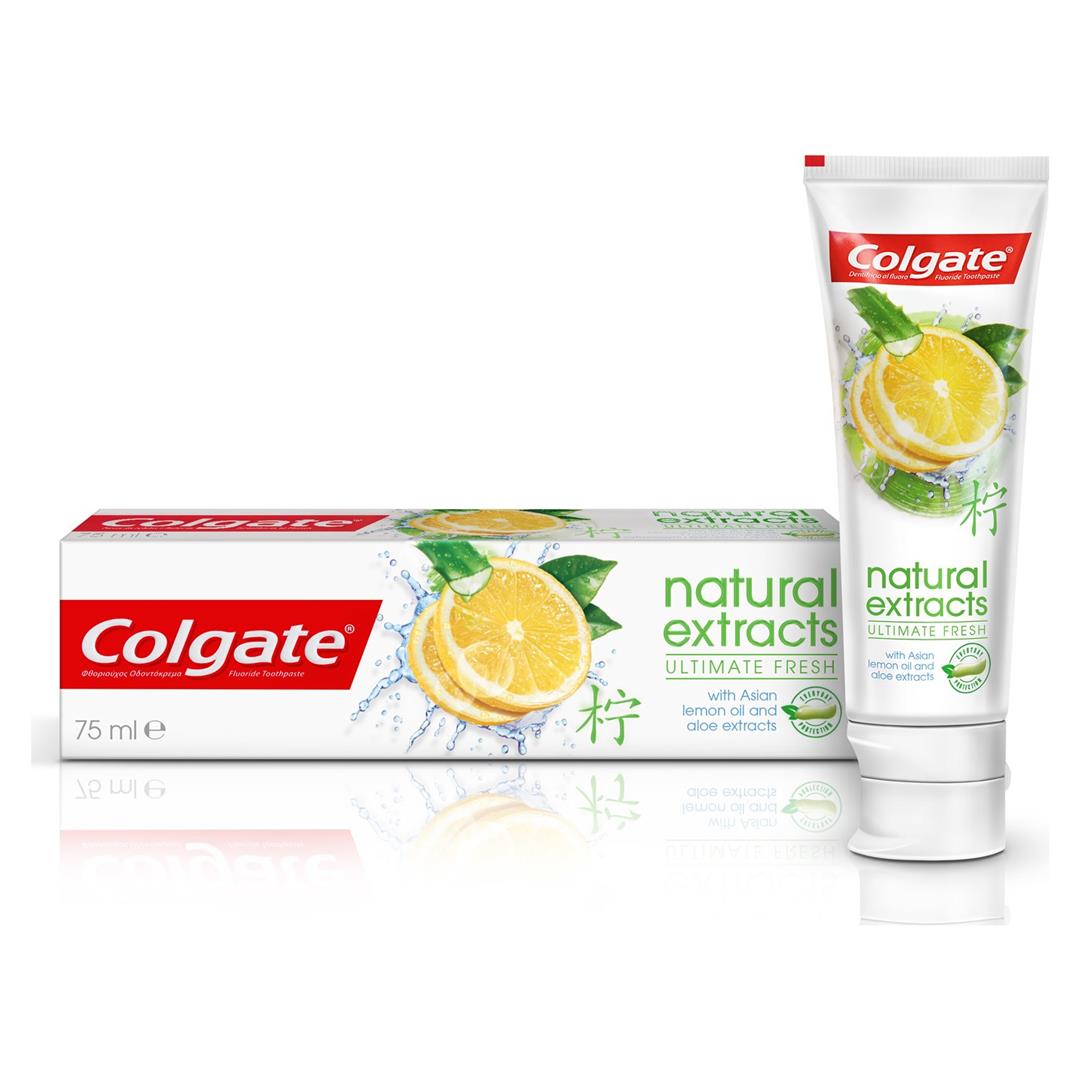 COLGATE NATURAL EXTRACTS LİMON DİŞ MACUNU 75 ML (6 ADET)
