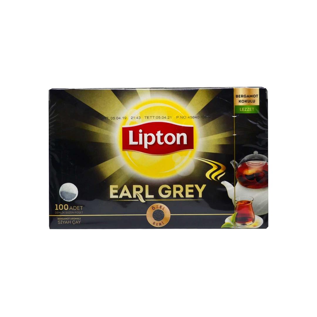 Lipton Earl Grey 100'lü Bergamot Aromalı Demlik Poşet Çay 320 gr