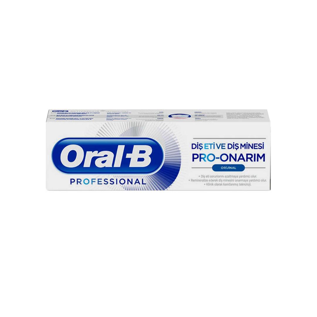  Oral B Diş Eti ve Minesi Pro Onarım Orijinal Diş Macunu 75 ml 