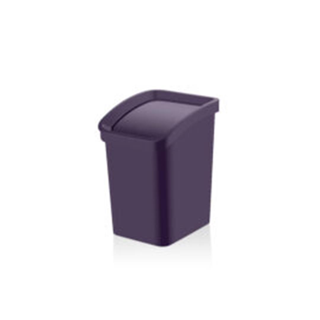 1 No Smart Klik Çöp Kovası 6 litre – Violet