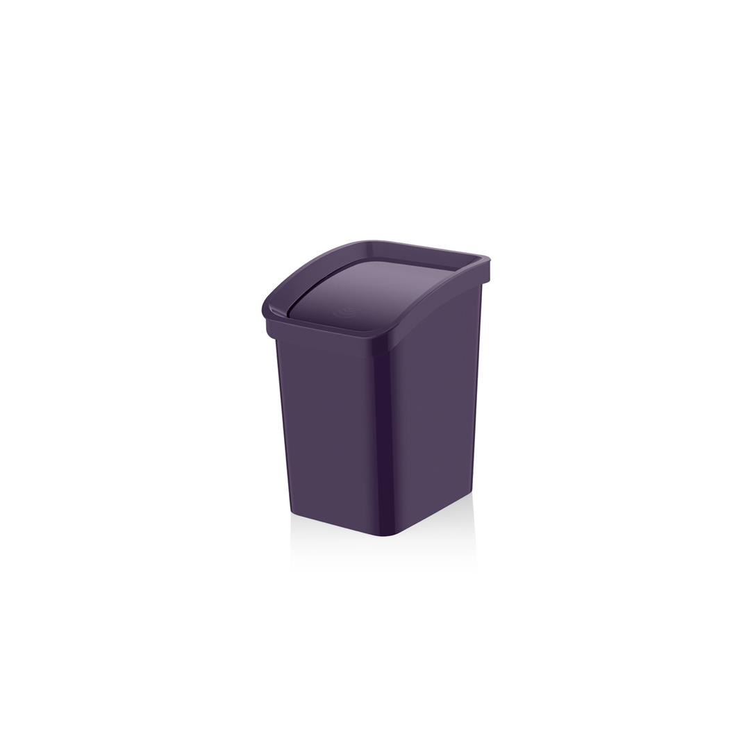 0 No Smart Klik Çöp Kovası 3,3 litre – Violet