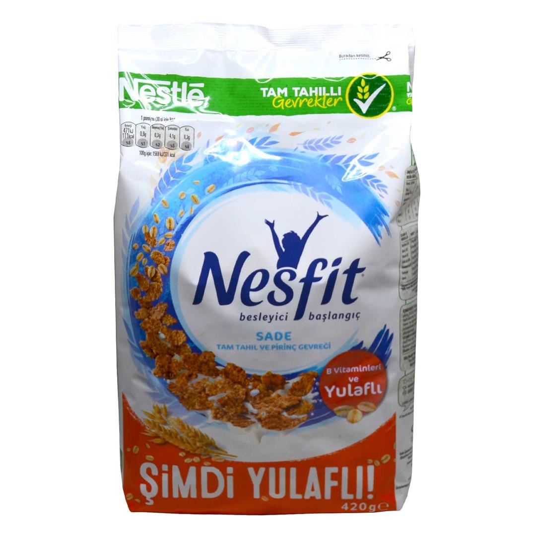 Nestle Nesfit Tam Tahıl ve Pirinç Gevreği Yulaflı 420 gr