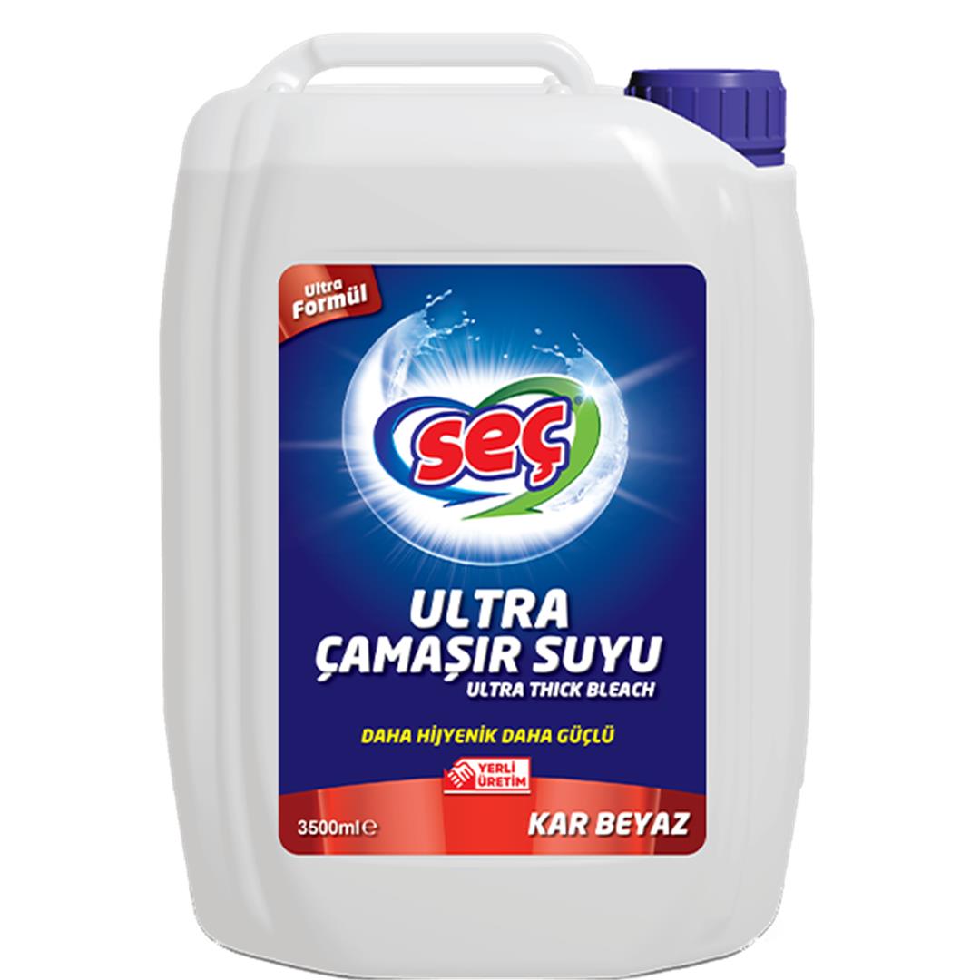 Seç Ultra Çamaşır Suyu Kar Beyazı 3,5 Kg